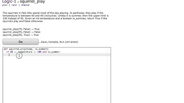 Python: CodingBat– Logic-1– squirrel_play
