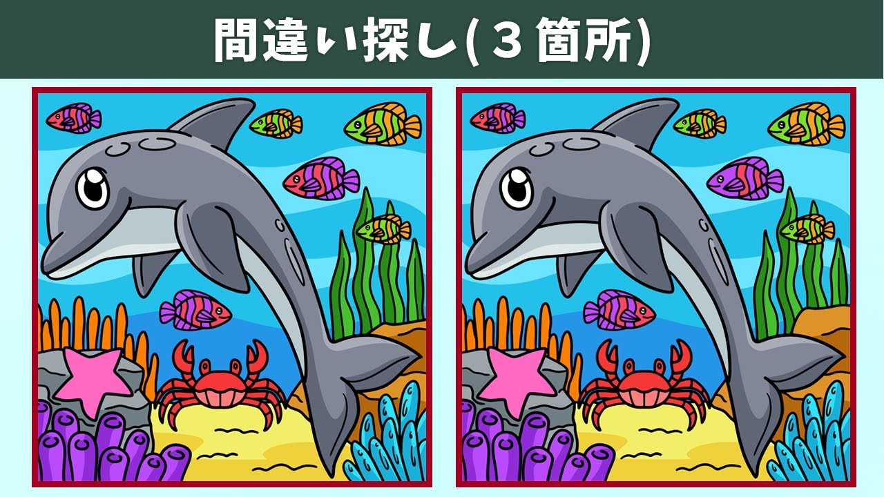 Spot the 3 Differences | Illustration Version #1158 - YouTube