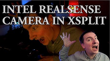 Using the Intel Realsense Camera in XSplit
