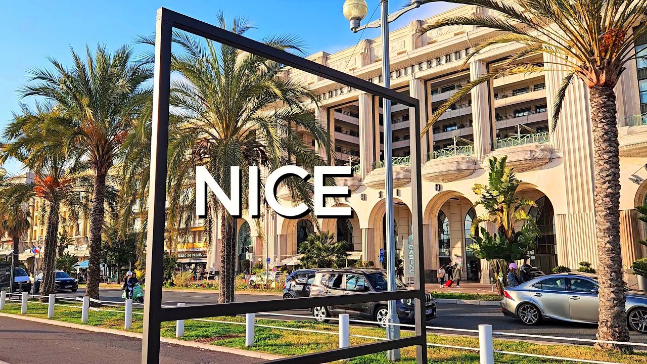 NICE Life FRANCE French Riviera Cote d'Azur 4K 60fps
