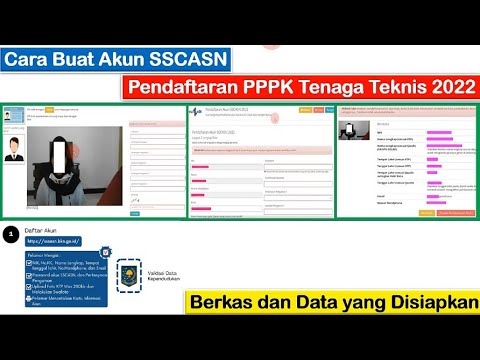 LIVE Cara Membuat Akun SSCASN 2022 untuk Pendaftaran PPPK Tenaga Teknis 2022 di sscasn.bkn.go.id