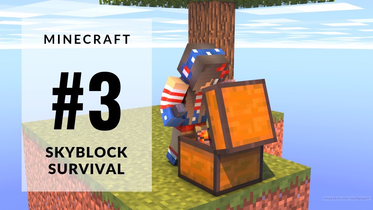 The Sand Island [Week 3 Minecraft Skyblock Timelapse] YouTube