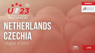 6 U-23 Baseball European Championship: Netherlands VS Czechia