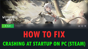 Fix Wuthering Waves Crashing/Crashes at Startup Error on Steam PC | #wutheringwaves
