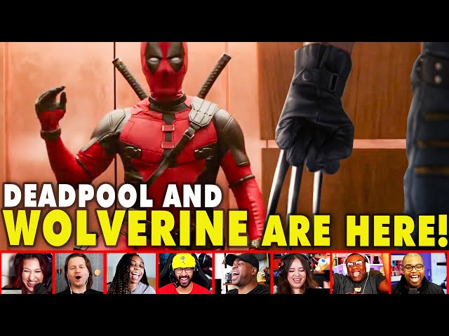 Reactors Reaction To Seeing Wolverine On The Deadpool u0026 Wolverine Teaser Trailer | Mixed Reactions class=