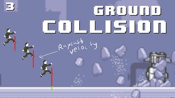 Ground Collision Raycasting | MAKE AN INFINITE RUNNER game like CANABALT #3  | Unity How to Tutorial