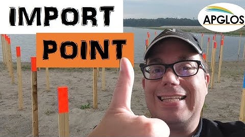 Stake point How to add a point manually in Apglos Survey Wizard?