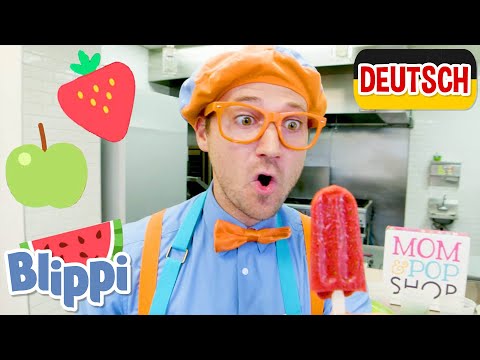 Blippi Deutsch - Eis am Stiel | Abenteuer und Videos für Kinder