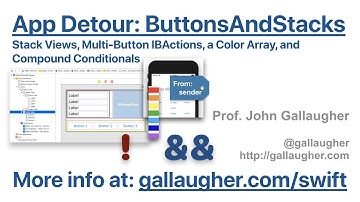 [NOTE below] Ch. 2.12 Mini App ButtonsAndStacks: Stacks, Multiple Buttons to 1 IBAction, Color Array