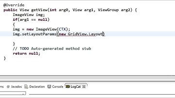 Android tutorial for beginners - 94 - GridView