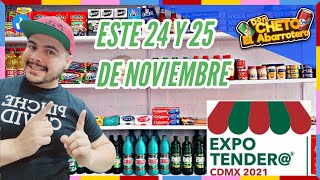 ¡Expotendero 2021! La Expo más grande para tiendas de abarrotes en México. Toda la información ℹ