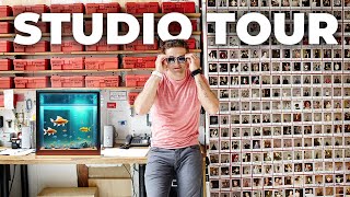 $1,000,000 STUDIO AQUARIUM TOUR!  Inside Casey's *FINISHED* New York Studio!