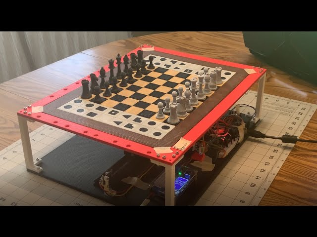 Arduino Smart Chess Board with LCD Display 