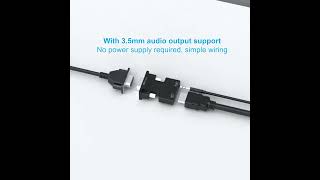 VGA into hdmi converter USB powered link in description and comments 