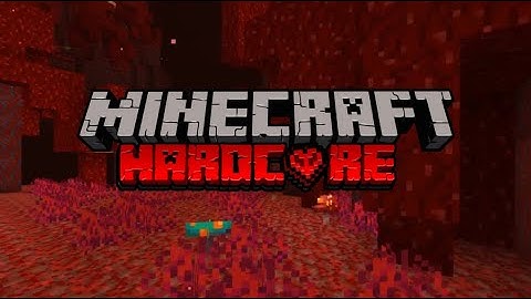 Minecraft Hardcore.. but I start in the nether!