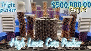 Half Million Dollar Buy in High Limit Coin Pusher