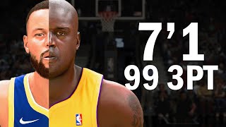 I Combined Curry \u0026 Shaq Into One Player