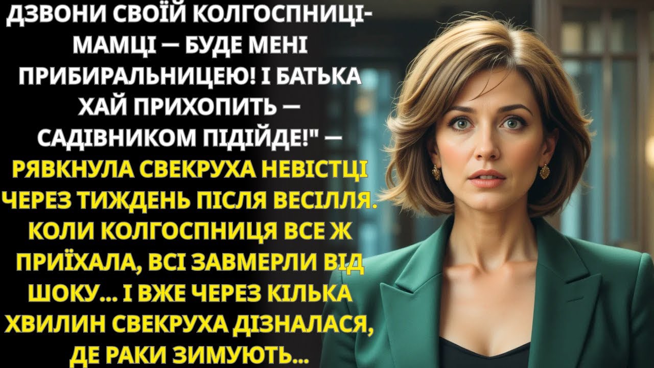 Свекруха замовила прибирання — а доля піднесла їй урок