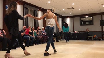 Eglantine dance demo with the girls  at SSC 2017