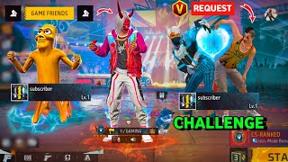i Send You Request लेकिन... kaise 😱 New Craftland Impossible Map 👿 Garena Free Fire 🔥