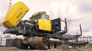 :   -5920 | Review of the Ural-5920 snow and swamp-going vehicle