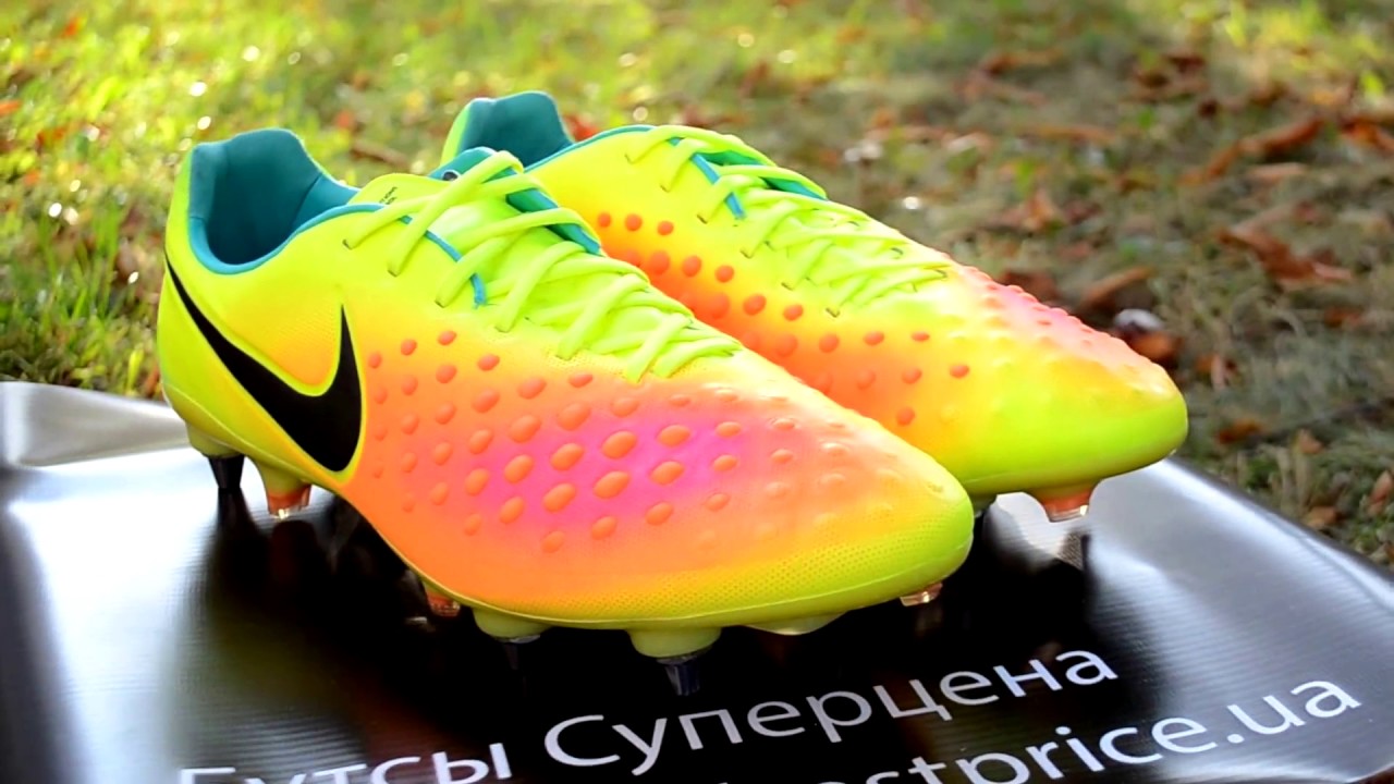 Футбольные бутсы NIKE MAGISTA OPUS II SG-PRO   844597-708. Unboxing и обзор