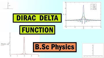 Dirac Delta Function || M.Sc., B.Sc. Physics Concept || #physics #bsc