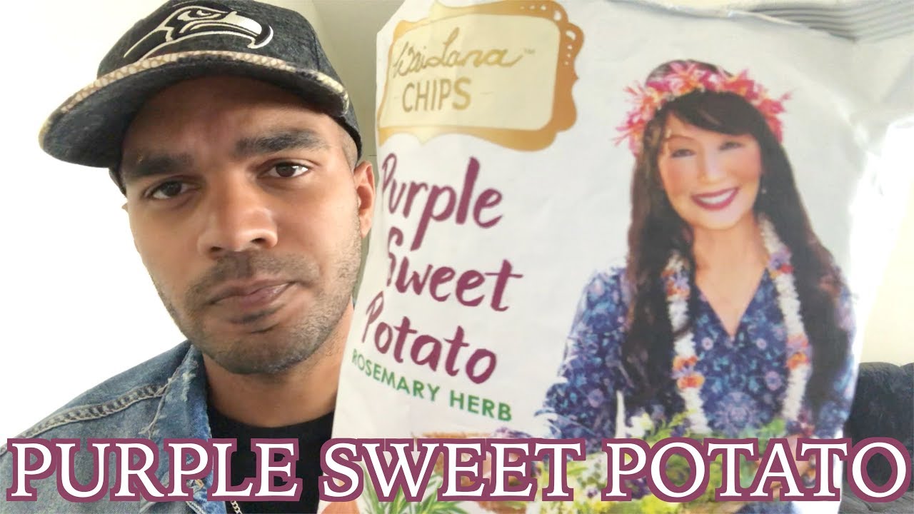 Sweet Potato Purp - Healthy Chip Review - YouTube