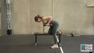 Pause Dumbbell Row - 3 Second Descent