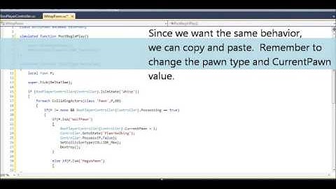 UDK Possession Tutorial