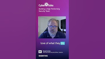 Building a High Performing Security Team #podcast #cybersecurity #podcastclips #interview