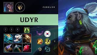 Udyr Jungle vs Jax - KR Master Patch 26.09