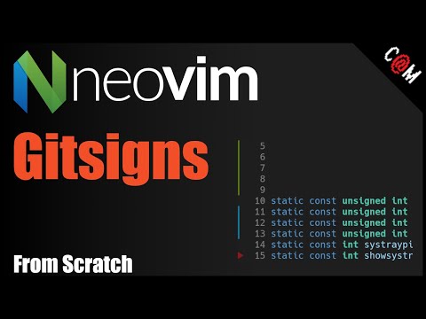 Neovim - Gitsigns Powerful Git Plugin for Neovim