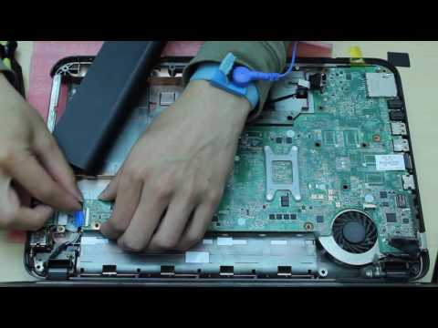 HP Pavilion G4-2235dx G4-2000 Series Laptop Disassembly Remove Motherboard/cooling Fan Etc.