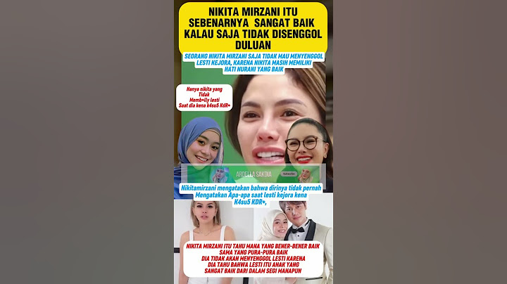 Lesti anak yang baik dan penuh sopan santun #lestikejora #lestidanrizkybillar #nikitamirzani #fyp