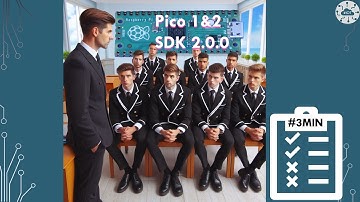 #3MIN Raspberry Pi Pico and Pico 2 SDK 2.0.0| DrJonea.co.uk