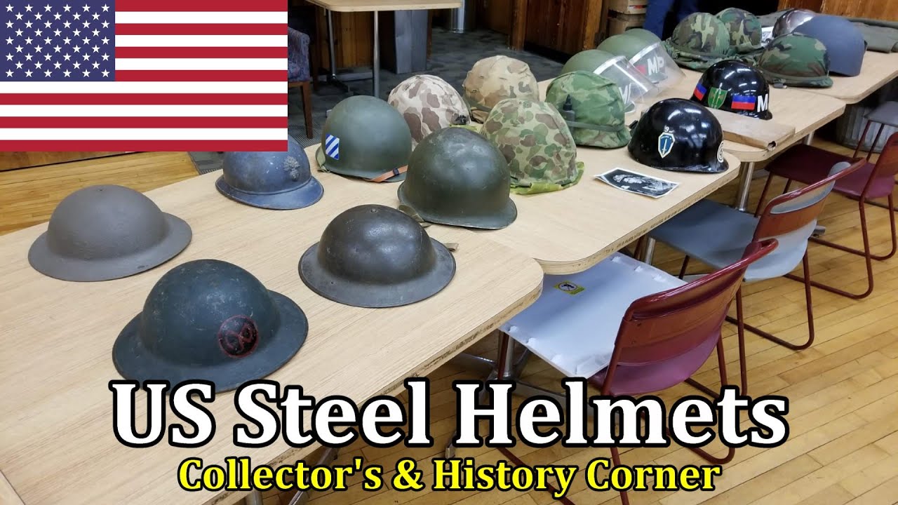 US Steel Helmets | Collector's & History Corner - YouTube
