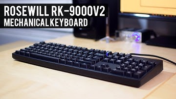 Rosewill RK-9000V2 Mechanical Keyboard (Cherry MX Brown) | BUDGET FRIENDLY MECHANICAL KEYBOARD