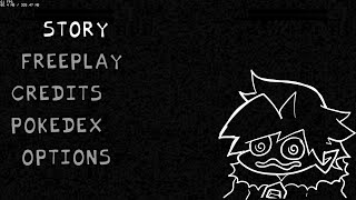 Fnf Monochrome but I changed the Unown Words
