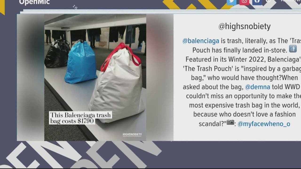Is Balenciaga's new bag the world's most expensive 'garbage bag?' 