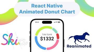 React Native Animated Donut Chart With Reanimated 3 and Skia