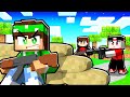 HO SFIDATO I MIEI AMICI IN UNA BATTAGLIA CON LE ARMI su MINECRAFT!