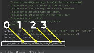 Python 028 - Using lists - Part 1 Profile