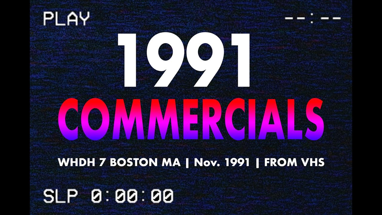 WHDH-TV 7 Boston Commercials – November 1991 (CBS Ads & Promos)