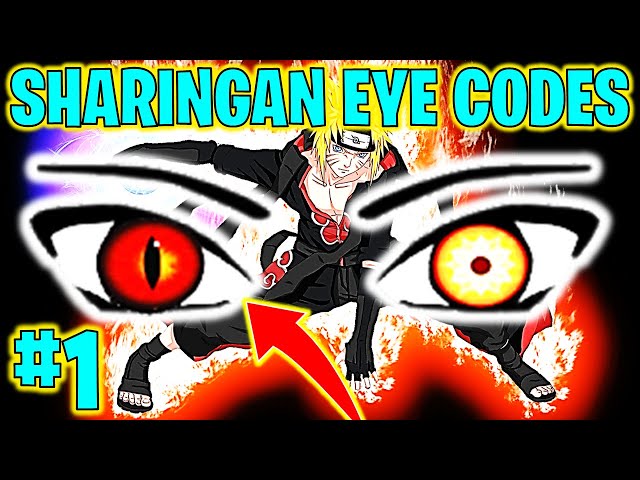 ⭐15 SHARINGAN CUSTOM EYE CODES FOR SHINDO LIFE 2022⭐