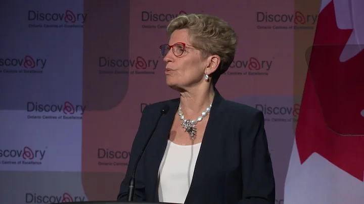 Discovery 17: Day 1 Remarks from Premier Kathleen ...
