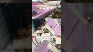 Lavender Kasavu Saree Limited Stocks Only