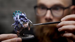 painting my first ever tyranid