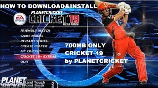 How To Download&Install EA Cricket 19 | Planet Cricket 2019 screenshot 4