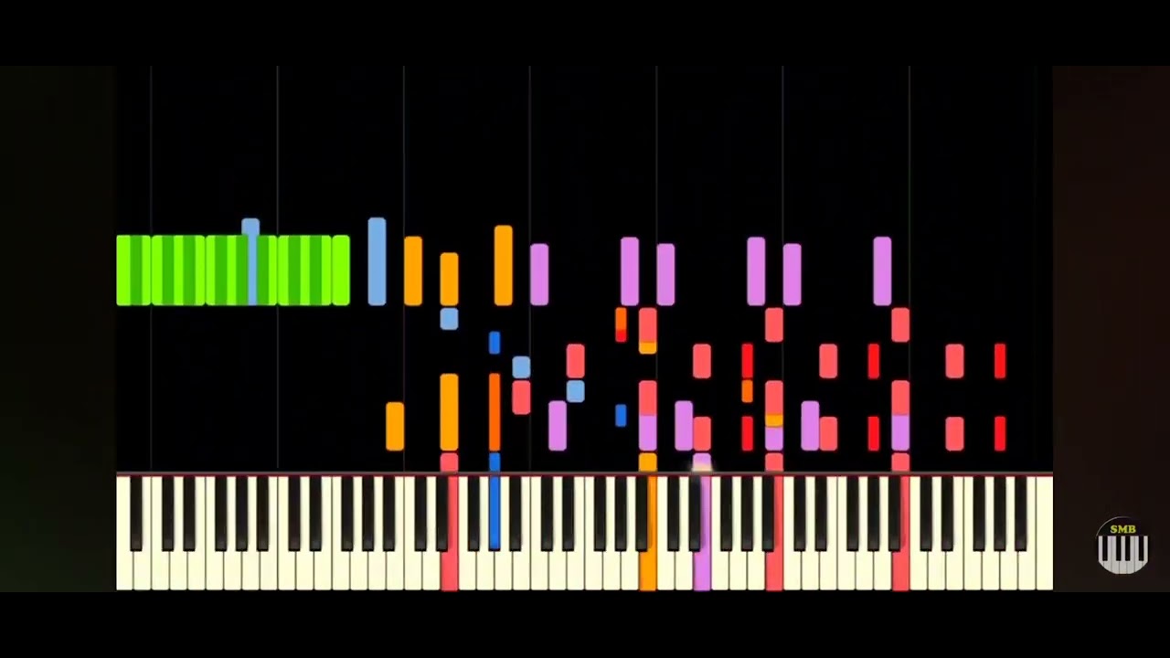 Rush E comparison Sheet Music Boss vs Alan Becker